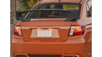 Spec-D Matte Black ABS Factory STI Style 5PC Rear Spoiler Wing  Subaru WRX | STI 2015-2021                                     - SPL-WRX15JMSTI-4C - Image 10