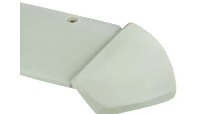 Spec-D Grey Primer ABS OE Style Rear Spoiler Toyota Yaris 2006-2011                                     - SPL-YAR063ABS-HD - Image 3