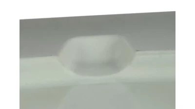 Spec-D Grey Primer ABS OE Style Rear Spoiler Toyota Yaris 2006-2011                                     - SPL-YAR063ABS-HD - Image 6