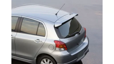 Spec-D Grey Primer ABS OE Style Rear Spoiler Toyota Yaris 2006-2011                                     - SPL-YAR063ABS-HD - Image 10
