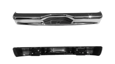 Spec-D Chrome Stainless Steel Replacement Rear Step Bumper  Ford Econoline 1992-2014                                     - SRB-ECO92CR-FS - Image 9