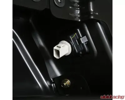 Spec-D Black Stainless Steel Factory Style Replacement Rear Step Bumper w/ License Lamps Ford F-150 2015-2018 - SRB-F15015BK-FS