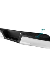 Spec-D Chrome Stainless Steel Factory Style Replacement Rear Step Bumper w/ License Lamps Ford F-150 2015-2018                                     - SRB-F15015CR-FS - Image 2