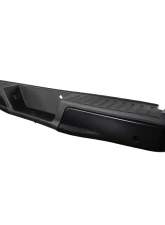 Spec-D Black Stainless Steel Factory Style Replacement Rear Step Bumper w/ License Lamps & Sensor Holes Ford F-150 2015-2018                                     - SRB-F15015PBK-FS - Image 10