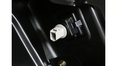 Spec-D Black Stainless Steel Factory Style Replacement Rear Step Bumper w/ License Lamps & Sensor Holes Ford F-150 2015-2018                                     - SRB-F15015PBK-FS - Image 3