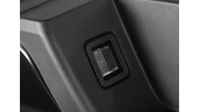 Spec-D Black Stainless Steel Factory Style Replacement Rear Step Bumper w/ License Lamps & Sensor Holes Ford F-150 2015-2018                                     - SRB-F15015PBK-FS - Image 8