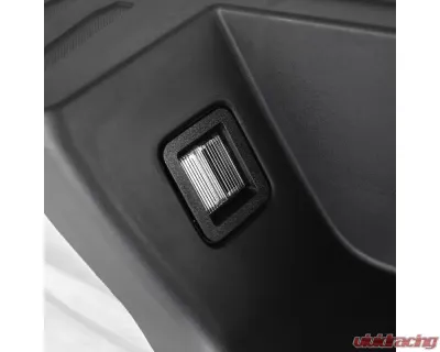 Spec-D Chrome Stainless Steel Factory Style Replacement Rear Step Bumper w/ License Lamps & Sensor Holes Ford F-150 2015-2018 - SRB-F15015PCR-FS