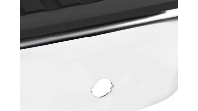 Spec-D Chrome Stainless Steel Factory Style Replacement Rear Step Bumper w/ License Lamps & Sensor Holes Ford F-150 2015-2018                                     - SRB-F15015PCR-FS - Image 7