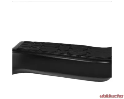 Spec-D Black Stainless Steel Rear Step Bumper Toyota Pickup 1989-1995 - SRB-PIK89BK-FS