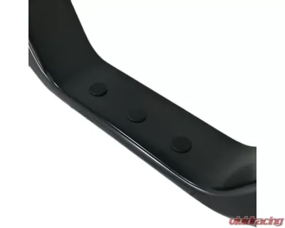 Spec-D Black Stainless Steel Rear Step Bumper Toyota Pickup 1989-1995 - SRB-PIK89BK-FS