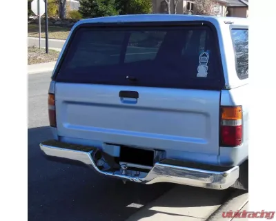 Spec-D Chrome Stainless Steel Rear Step Bumper Toyota Pickup 1989-1995 - SRB-PIK89CR-FS