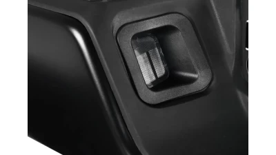 Spec-D Black Stainless Steel Replacement Factory Style Rear Step Bumper w/ License Lamps Dodge Ram 2009-2018                                     - SRB-RAM09SBK-FS - Image 7