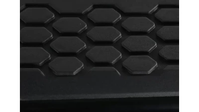 Spec-D Black Stainless Steel Replacement Factory Style Rear Step Bumper w/ License Lamps Dodge Ram 2009-2018                                     - SRB-RAM09SBK-FS - Image 9