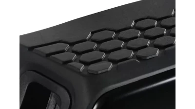 Spec-D Black Stainless Steel Replacement Factory Style Rear Step Bumper w/ License Lamps Dodge Ram 2009-2018                                     - SRB-RAM09SBK-FS - Image 10