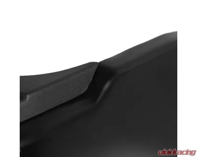 Spec-D Black Stainless Steel Factory Style Replacement Rear Step Bumper w/ License Lamps & Sensor Holes Dodge RAM 2009-2018 - SRB-RAM09SDBK-FS