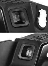Spec-D Black Stainless Steel Factory Style Replacement Rear Step Bumper w/ License Lamps & Sensor Holes Dodge RAM 2009-2018                                     - SRB-RAM09SDBK-FS - Image 6