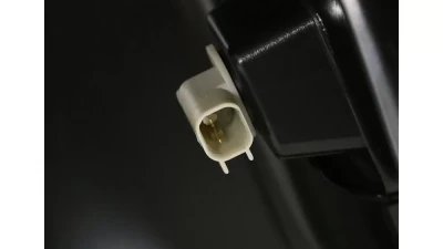 Spec-D Black Stainless Steel Factory Style Replacement Rear Step Bumper w/ License Lamp & Sensor Holes Dodge Ram 2009-2018                                     - SRB-RAM09SDBK-FS - Image 9