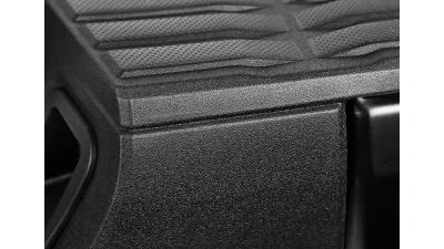 Spec-D Black Stainless Steel OEM Style Replacement Rear Step Bumper w/ License Lamp Toyota Tundra 2014-2018                                     - SRB-TUN14BK-FS - Image 2