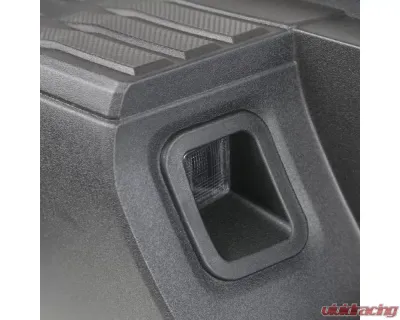 Spec-D Black Stainless Steel OEM Style Replacement Rear Step Bumper w/ License Lamp Toyota Tundra 2014-2018 - SRB-TUN14BK-FS