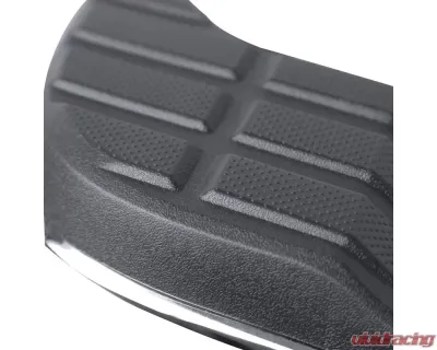 Spec-D Black Stainless Steel Factory Style Replacement Rear Step Bumper w/ License Lamp Toyota Tundra 2014-2018 - SRB-TUN14CR-FS
