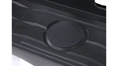 Spec-D Chrome Stainless Steel Factory Style Replacement Rear Step Bumper w/ License Lamp Toyota Tundra 2014-2018                                     - SRB-TUN14CR-FS - Image 6