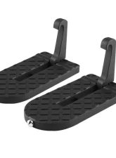 Spec-D Universal Black 2pc Aluminum Alloy Car Metal Door Step                                     - SSB-UNV1001X2 - Image 10