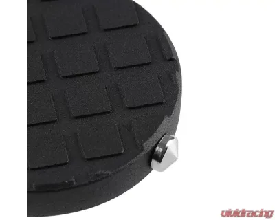 Spec-D Universal Black 2pc Aluminum Alloy Car Metal Door Step - SSB-UNV1001X2