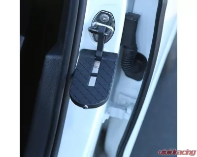 Spec-D Universal Black 1pc Aluminum Alloy Car Metal Door Step - SSB-UNV1001