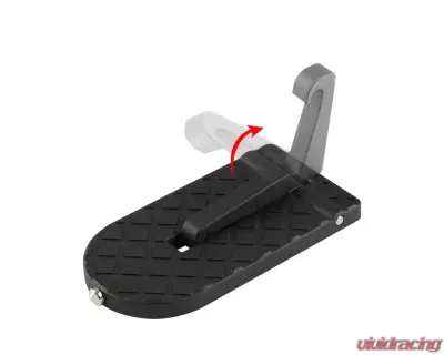 Spec-D Universal Black 1pc Aluminum Alloy Car Metal Door Step - SSB-UNV1001