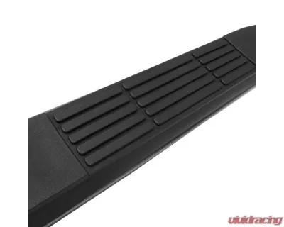 Spec-D 3" Black Stainless Steel Side Step Nerf Bars Ford F-150 Super Cab 2009-2014 - SSB3-F15009SCBK-WB