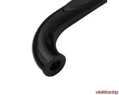 Spec-D 3" Black Stainless Steel Side Step Nerf Bars Ford F-150 Super Cab 2009-2014 - SSB3-F15009SCBK-WB