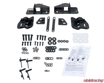 Spec-D 3" Black Stainless Steel Side Step Nerf Bars Ford F-150 Super Cab 2009-2014 - SSB3-F15009SCBK-WB