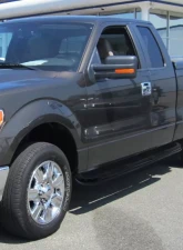 Spec-D 3" Black Stainless Steel Side Step Nerf Bars Ford F-150 Super Cab 2009-2014                                     - SSB3-F15009SCBK-WB - Image 8