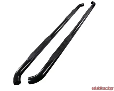 Spec-D 3" Black Stainless Steel Side Step Nerf Bars Ford F-Series Super Crew Cab 2015-2021 - SSB3-F15015CCBK-WB