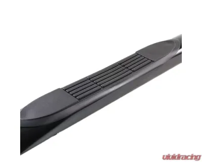 Spec-D 3" Black Stainless Steel Side Step Nerf Bars Ford F-Series Super Crew Cab 2015-2021 - SSB3-F15015CCBK-WB