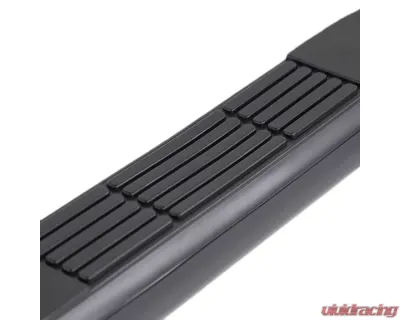Spec-D 3" Black Stainless Steel Side Step Nerf Bars Ford F-Series Super Crew Cab 2015-2021 - SSB3-F15015CCBK-WB
