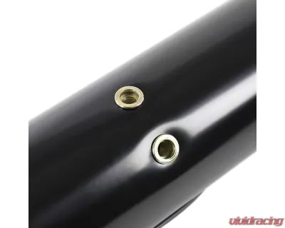 Spec-D 3" Black Stainless Steel Side Step Nerf Bars Ford F-Series Super Crew Cab 2015-2021 - SSB3-F15015CCBK-WB