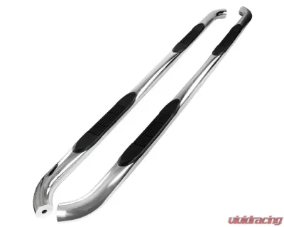 Spec-D 3" Chrome Stainless Steel Side Step Nerf Bars Ford F-Series Super Crew Cab 2015-2021 - SSB3-F15015CCS2-WB