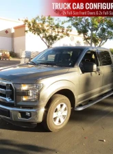 Spec-D 3" Chrome Stainless Steel Side Step Nerf Bars Ford F-Series Super Crew Cab 2015-2021                                     - SSB3-F15015CCS2-WB - Image 10