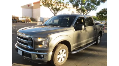 Spec-D 3" Chrome Stainless Steel Side Step Nerf Bars Ford F-Series 2015-2021                                     - SSB3-F15015CCS2-WB - Image 10