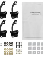 Spec-D 3" Black Stainless Steel Side Step Nerf Bars Ford F-Series Super Cab 2015-2021                                     - SSB3-F15015SCBK-WB - Image 9