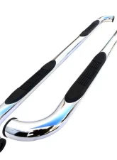Spec-D 3" Chrome Stainless Steel Side Step Nerf Bars Ford F-Series Super Crew Cab 1999-2016                                     - SSB3-F25099CCS2-WB - Image 9