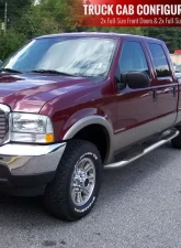 Spec-D 3" Chrome Stainless Steel Side Step Nerf Bars Ford F-Series Super Crew Cab 1999-2016                                     - SSB3-F25099CCS2-WB - Image 9