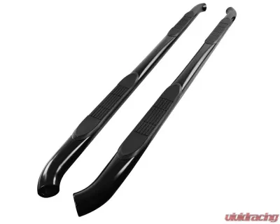 Spec-D 3" Black Stainless Steel Side Step Nerf Bars Nissan Frontier Crew Cab 2005-2020 - SSB3-FRO05CCBK-WB
