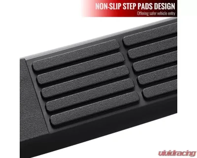 Spec-D 3" Black Stainless Steel Side Step Nerf Bars Toyota Highlander 2020-2021 - SSB3-HLDR20BK-WB