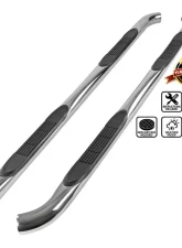 Spec-D 3" Chrome Side Step Nerf Barss/Running Boards Chevrolet | GMC 2021-2022                                     - SSB3-TAH21S2-WB - Image 9