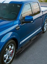 Spec-D 4" Black Stainless Steel Side Step Nerf Bars Ford F-Series Crew/Super Crew Cab 2015-2021                                     - SSB4-F15015CCBK-WB - Image 9