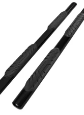 Spec-D 4" Black Stainless Steel Side Step Nerf Bars Chevrolet | GMC Double Cab 2019-2021                                     - SSB4-SIV1915DCBK-WB - Image 8