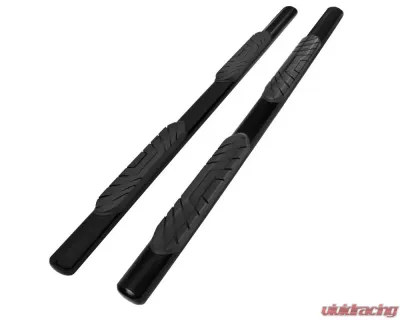 Spec-D 4" Black Stainless Steel Side Step Nerf Bars Chevrolet | GMC Double Cab 2019-2021 - SSB4-SIV1915DCBK-WB