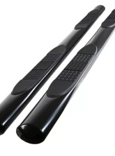 Spec-D 4" Black Stainless Steel Side Step Nerf Bars Toyota Tacoma Double Cab 2005-2021                                     - SSB4-TAC05DCBK-WB - Image 10